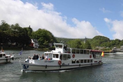 Activités Aqualodge - Bateau sur la Meuse